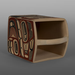 Bent-Side Water Bucket
David Boxley
Tsimshian
8½" x 8½" x 11"
$5,000