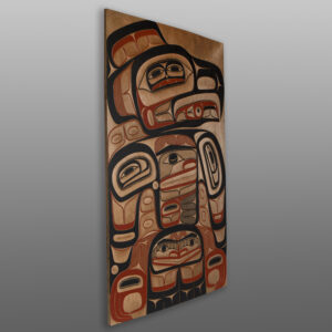 Great Eagle Panel
David Boxley
Tsimshian
Red cedar, paint
52" x 32"
$8,800