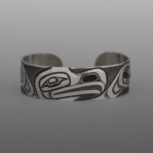 Eagle in Flight Bracelet
Dean Hunt
Hieltsuk
Silver
6” x ¾”
$800