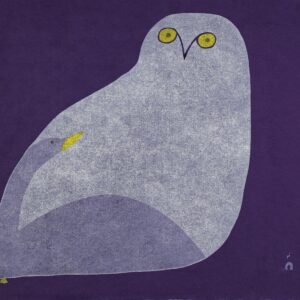 Owl Courting Goose Ningiukulu Teevee
InuitStonecut & Stencil
13” x 17”33 x 43.2 cm525
