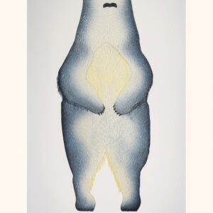 Standing BearQuvianaqtuk Pudlat
InuitEtching & Aquatint
45 ½” x 30 ¼”116 x 77 cm1125