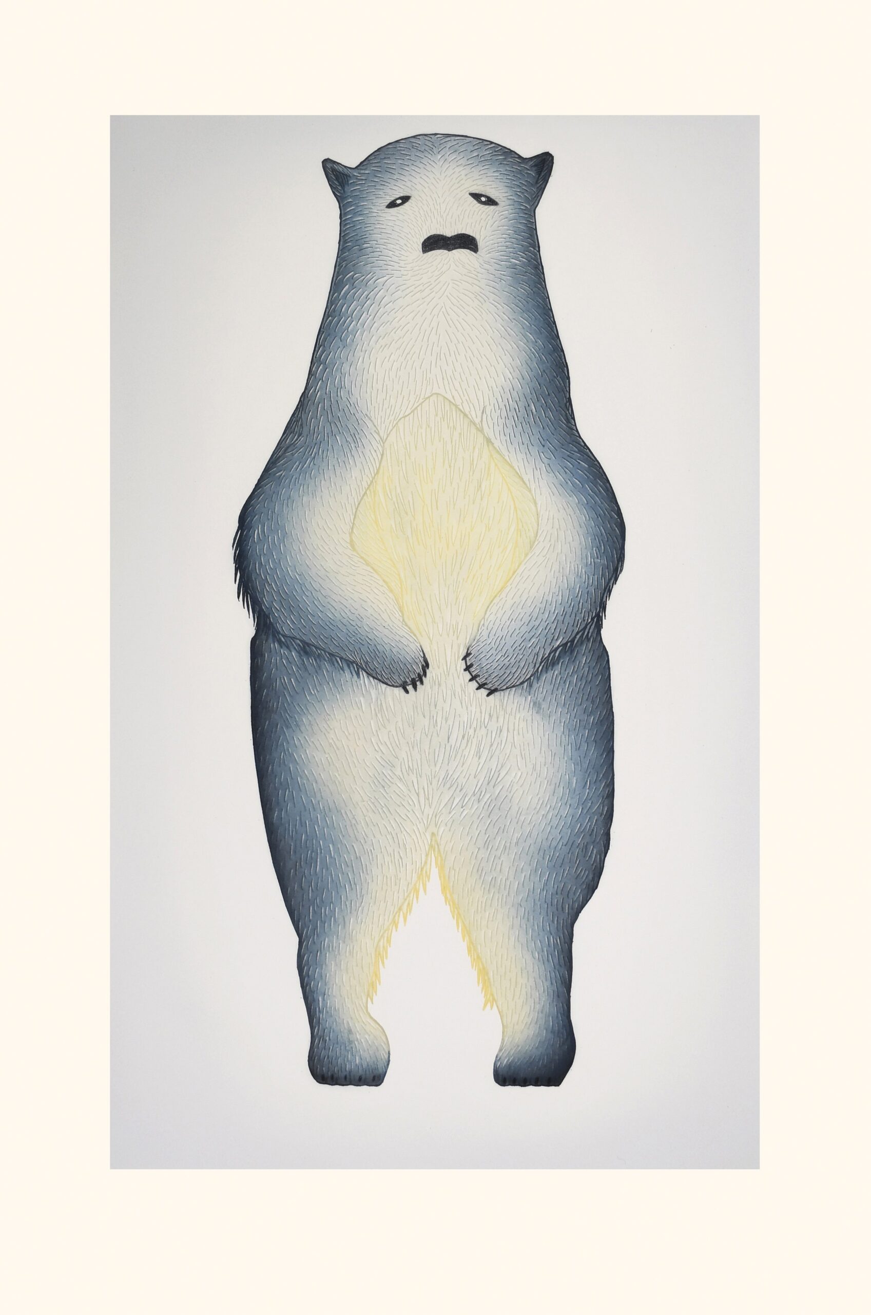 Standing BearQuvianaqtuk Pudlat
InuitEtching & Aquatint
45 ½” x 30 ¼”116 x 77 cm1125