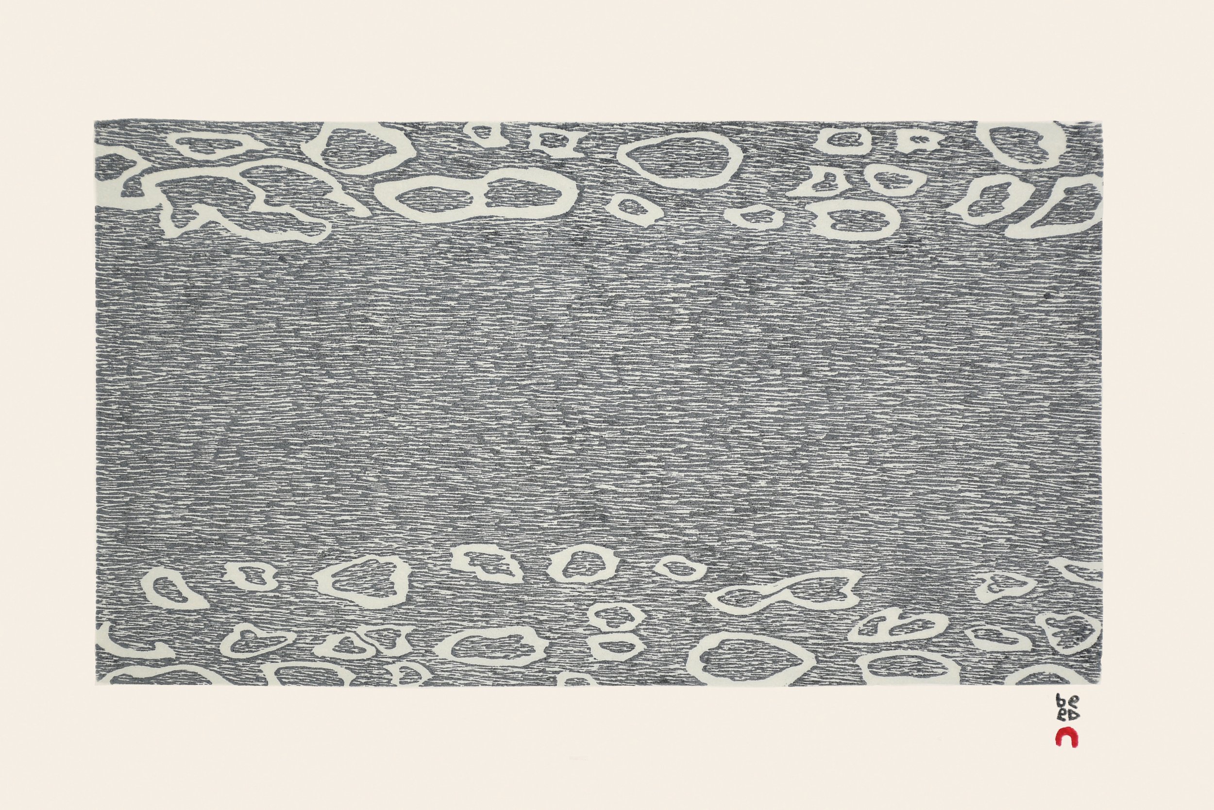 Natural PatternOlooreak Etungat
InuitStonecut
13” x x 17”33 x 43.2 cm265