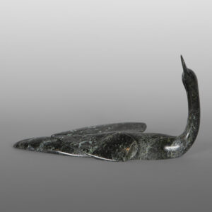 Loon
Ningeosiaq Ashoona
Inuit
Serpentine
9½" x 5½" x 3½"
1,500