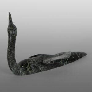 Loon
Ningeosiaq Ashoona
Inuit
Serpentine
9½" x 5½" x 3½"
1,500