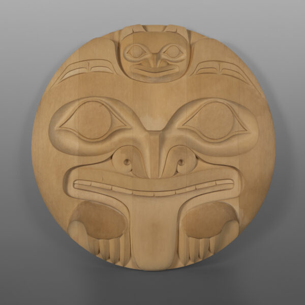 Bear Mother Panel
Ernest Swanson
Haida
Yellow cedar
23½” x 1½”
Panel Show 2025