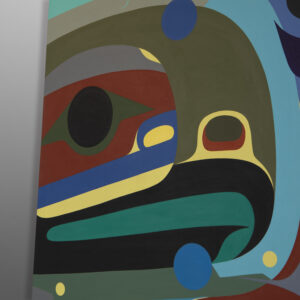 Abundance
Steve Smith - Dla'kwagila
Oweekeno
Acrylic on birch panel
24" x 36"
5,800