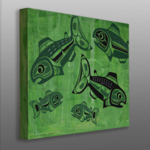 Playground
Rod Smith
Oweekeno
Acrylic on birch panel
20" x 16"
1,500