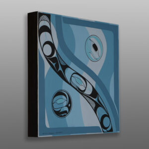 Blue Depth
Rod Smith - Thaelkualis
Oweekeno
Acrylic on birch panel
12" x 12"
900