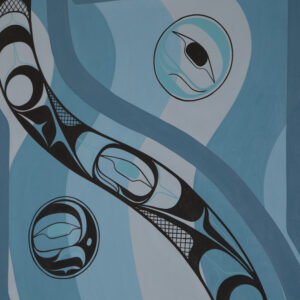 Blue Depth
Rod Smith - Thaelkualis
Oweekeno
Acrylic on birch panel
12" x 12"
900