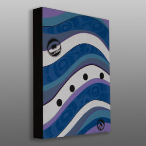 Currents
Rod Smith - Thaelkualis
Oweekeno
Acrylic on birch panel
14" x 11"
950