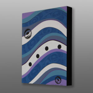 Currents
Rod Smith - Thaelkualis
Oweekeno
Acrylic on birch panel
14" x 11"
950