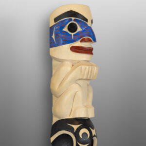 Killer Whale Clan TotemDavid A Boxley
TsimshianYellow & red cedar, paint
25" x 7" x 3½"7,200
