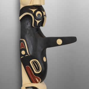 Killer Whale Clan TotemDavid A Boxley
TsimshianYellow & red cedar, paint
25" x 7" x 3½"7,200