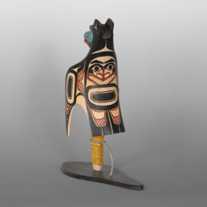 Raven RattleDavid A Boxley
TsimshianRed cedar, paint
12” x 4 ½” x 4”3,500
