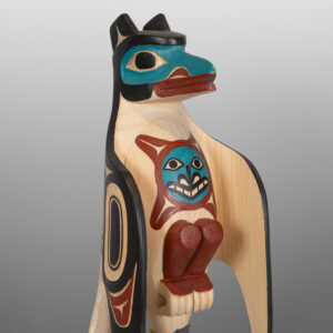 Raven RattleDavid A Boxley
TsimshianRed cedar, paint
12” x 4 ½” x 4”3,500
