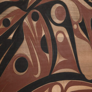 Whale, Salmon, Seals & Sea Bird Panel
Andy Peterson
Coast Salish
Red cedar, paint
31½" x 21¾"
2,400