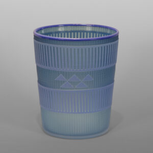 Sky & Blue Basket
Preston Singletary
Tlingit
Blown & sand-carved glass
6" x 5" dia.
3,600
B20-86