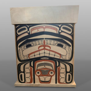 Eagle Chief's Chest
David A Boxley
Tsimshian
Red cedar, paint
36” x 25½” x 20"
30,000