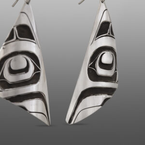 Eagle Earrings
Corey Moraes
Tsimshian
Silver
2" x 1"
1,200
