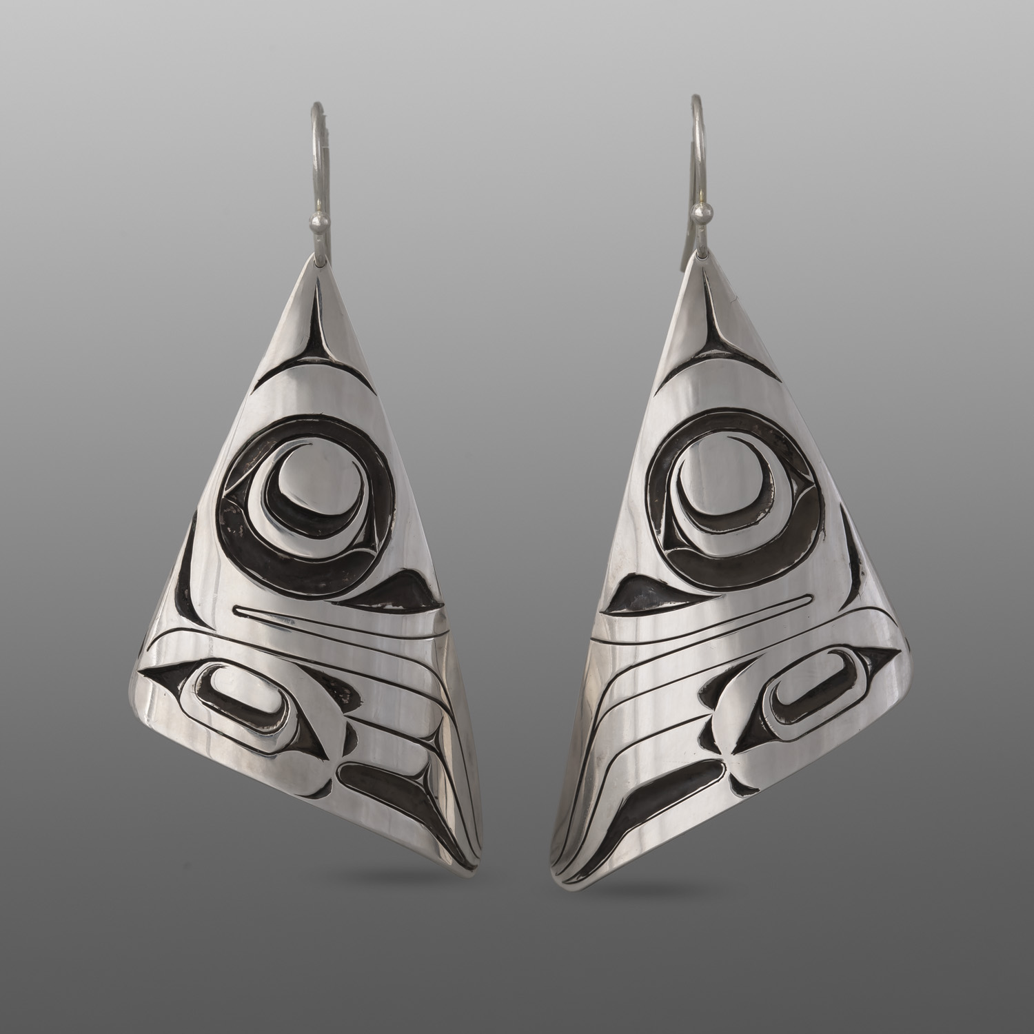Frog Earrings
Corey Moraes
Tsimshian
Silver
2" x 1"
1,200