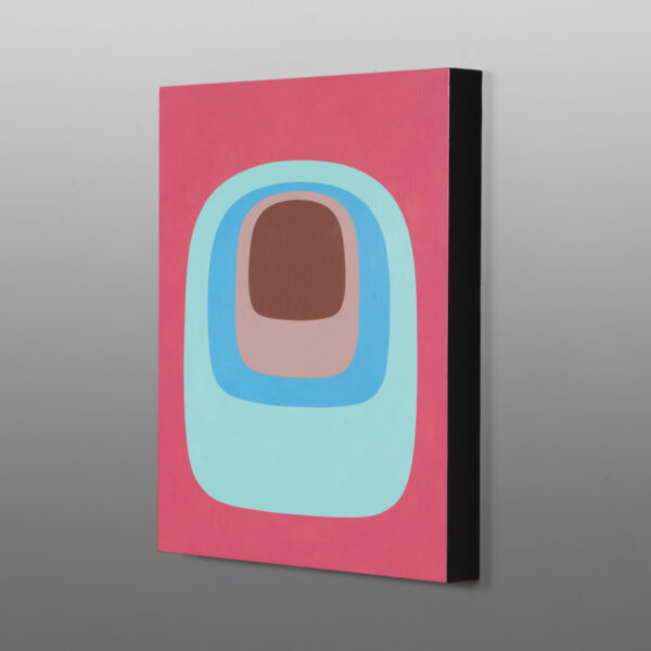 Ova II - Sky
Sheldon Skillie
Kaigani Haida/Oglala LakotaAcrylic on birch panel
14" x 11" x 1½”
900