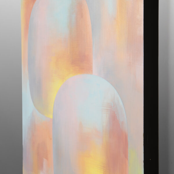 Presence  / Dawn
Sheldon Skillie
Kaigani Haida/Oglala LakotaAcrylic on birch panel
24" x 18"
2,200