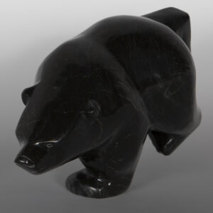 Two Way Bear
Joanie Ragee
Inuit
Serpentine
12" x 8" x 7"
$2400