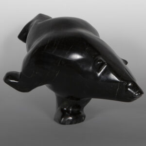 Two Way Bear
Joanie Ragee
Inuit
Serpentine
12" x 8" x 7"
$2400