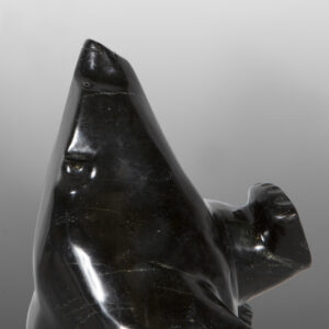 Two Way Bear
Joanie Ragee
Inuit
Serpentine
12" x 8" x 7"
$2400