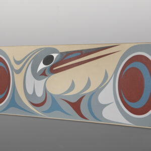 Great Blue Heron
Maynard Johnny Jr
Coast Salish
Acrylic on canvas
60" x 10" x 1½"
$4,875