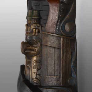 Visions in the Fog
Preston Singletary
Tlingit
Bronze, edition of 18
35½" x 17" x 11"
$14,000