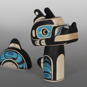 Great Water Serpent
Rod Smith - Thaelkualis
Oweekeno
Basswood, paint
28" x 10" x 4½"
$3400