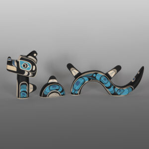 Great Water Serpent
Rod Smith - Thaelkualis
Oweekeno
Basswood, paint
28" x 10" x 4½"
$3400