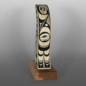 We All Are One
Rod Smith - Thaelkualis
Oweekeno
Basswood, red cedar, paint
15" x 9¾" x 4½"
$2200