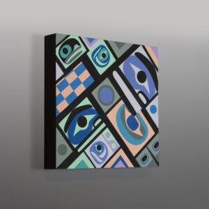 Spirit
Steve Smith - Dla'kwagila
Oweekeno
Acrylic on birch panel
10" x 10" x 1⅝"
$