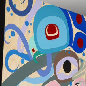 Life Under the Sea
Steve Smith - Dla'kwagila
Oweekeno
Acrylic on birch panel
24" x 12" x 1⅝"
9,000
