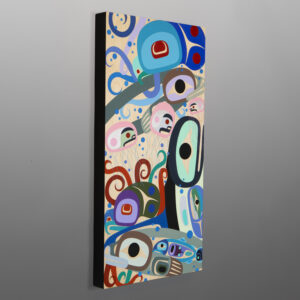 Life Under the Sea
Steve Smith - Dla'kwagila
Oweekeno
Acrylic on birch panel
24" x 12" x 1⅝"
$
