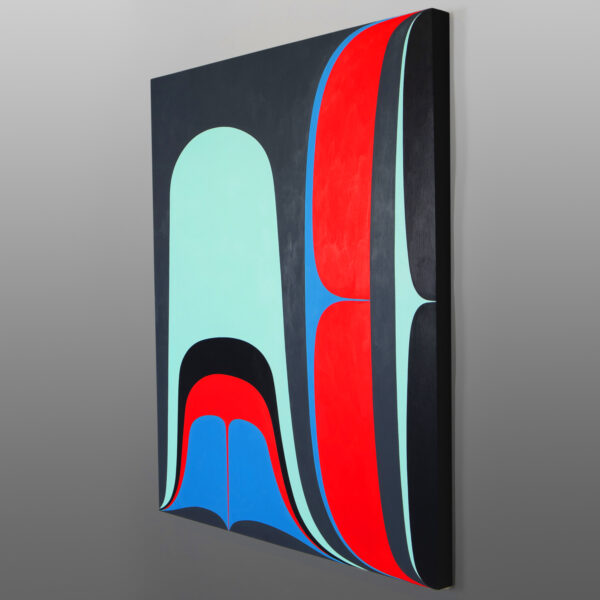 Source
Sheldon Skillie
Kaigani Haida/Oglala LakotaAcrylic on birch panel
30" x 24" x 1½”
3,600
