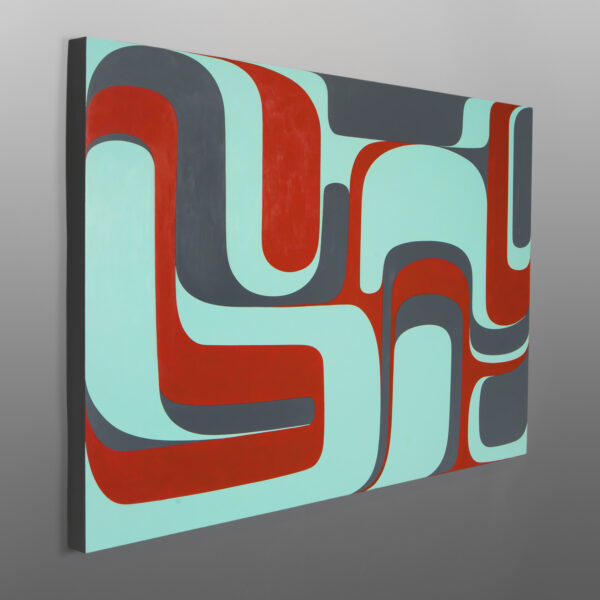 Journey
Sheldon Skillie
Kaigani Haida/Oglala LakotaAcrylic on birch panel
36" x 24" x 1½”
4,200