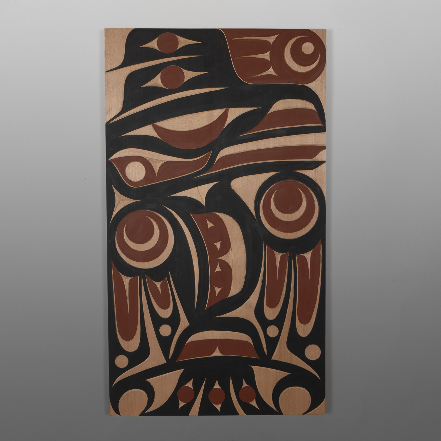 Raven's Light Panel
Andy Peterson
Coast Salish
Red cedar, paint
36¾" x 20¾" x 1⅜"
$2,400