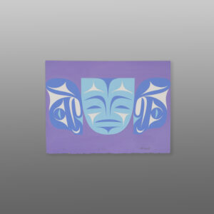 2 Spirit
Margaret August
Coast Salish
Acrylic on paper
15" x 11"
425