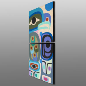 Peace
Steve Smith - Dla'kwagila
Oweekeno
Acrylic on birch panel
24" x 48" x 1⅝"
8,000