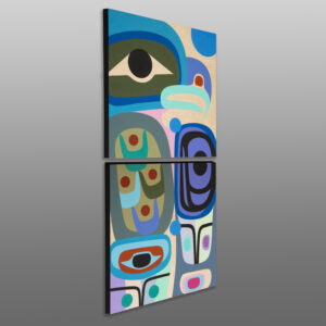 Peace
Steve Smith - Dla'kwagila
Oweekeno
Acrylic on birch panel
24" x 48" x 1⅝"
8,000