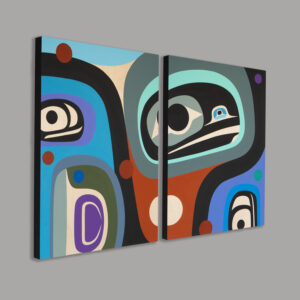 Joy
Steve Smith - Dla'kwagila
Oweekeno
Acrylic on birch panel
44" x 30" x 1⅝"
8,400