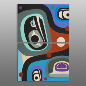 Joy
Steve Smith - Dla'kwagila
Oweekeno
Acrylic on birch panel
44" x 30" x 1⅝"
8,400