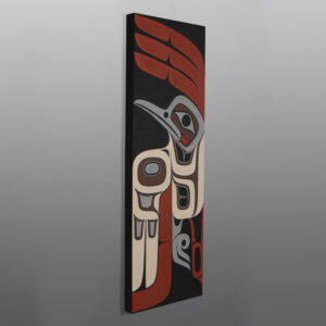 New Rhythms for Future Moments - Flicker
Dean Hunt
Heiltsuk (Canada)

Acrylic on wood panel
36" x 12"
1,800