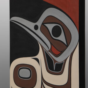 New Rhythms for Future Moments - Flicker
Dean Hunt
Heiltsuk (Canada)

Acrylic on wood panel
36" x 12"
1,800