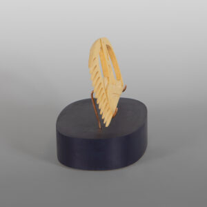 Orca Comb
Dean Hunt
Heiltsuk (Canada)

Yellow cedar, copper, paint
8" x 5¼" x 4¼”
1,650