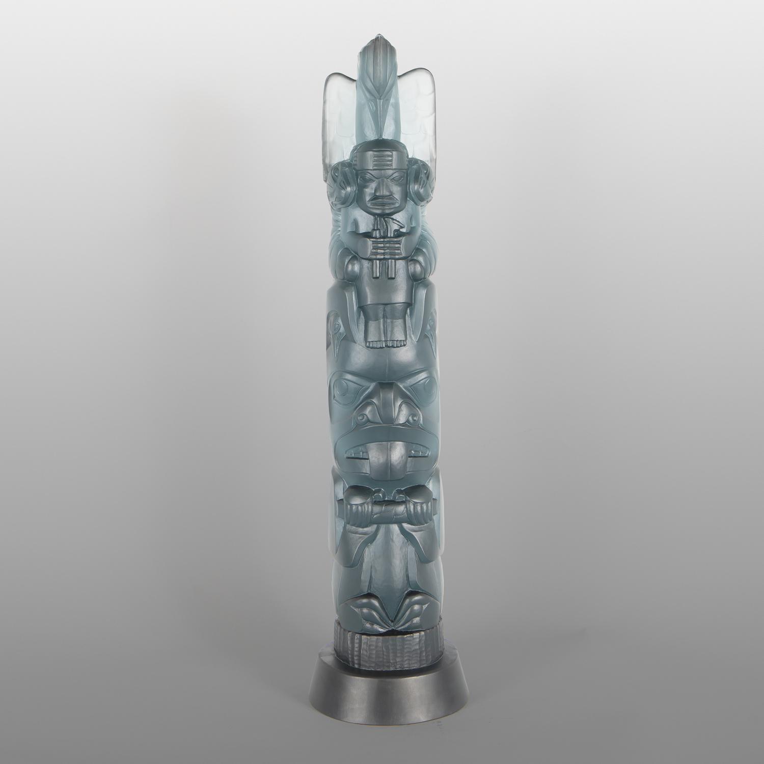 Woodcarver’s Totem
Preston Singletary
TlingitCast crystal, limited edition of 12
25” x 5” x 6”
20,000